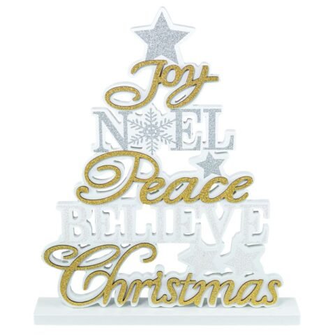 Holiday Sayings Tree Tabletop