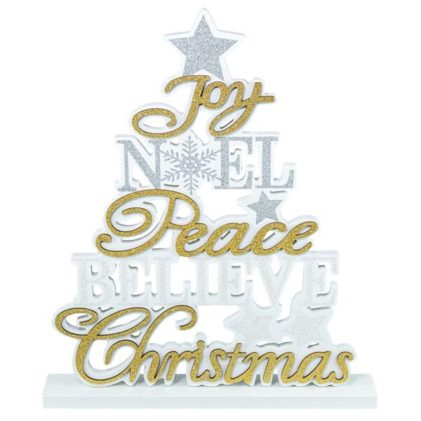 Holiday Sayings Tree Tabletop