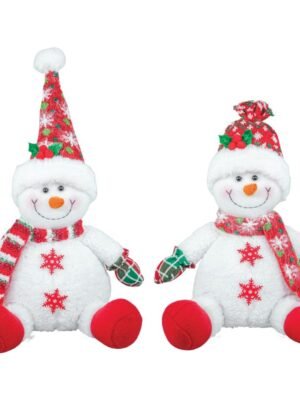 Cranberry Snowman Sitter 2 Asst