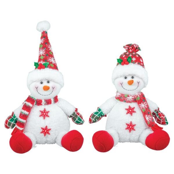 Cranberry Snowman Sitter 2 Asst