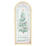 Around the Christmas Tree Wall Sign