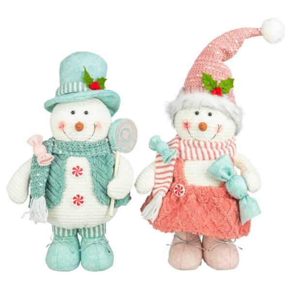 Cotton Candy Snowman 18" Stander 2 Ast.