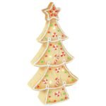 Candied Cookie Christmas Tree with Lights