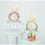 Country Charm Bunny Candy Jar 2 Asst