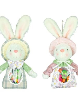 Country Charm Bunny Candy Bag 2 Asst