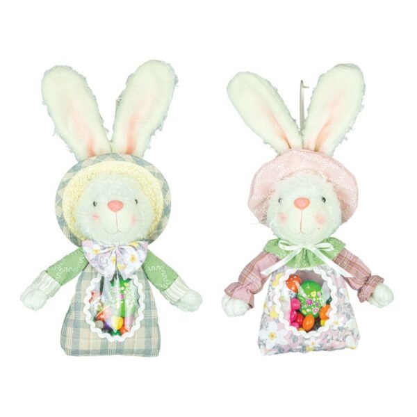 Country Charm Bunny Candy Bag 2 Asst